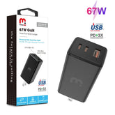 MyBat Pro 67W GaN USB - C Charger - BlackMyBat Pro